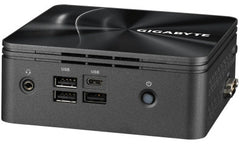 Gigabyte Brix S - AMD RYZEN R7-4700U - 2 x SO-DIMM DDR4 slots 3200MHz Max. 64GB - 1 x NVMe.2 SSD (2280) slot - AMD Radeon GPU | GB-BRR7H-4700-BW