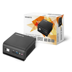 Gigabyte Brix S - Intel Celeron Processor N5105 - 1 x SO-DIMM DDR4 slots 2933MHz Max. 16GB - Support M.2 2280 slot for SSD (support PCI-e x2+SATA) | GB-BMCE-5105