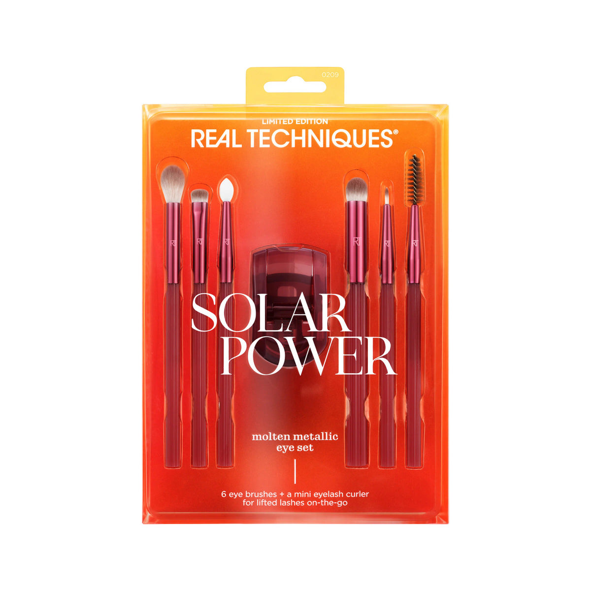 Real Techniques Solar Power Molten Metallic Eye Set (مجموعة من 7 قطع) | 284864