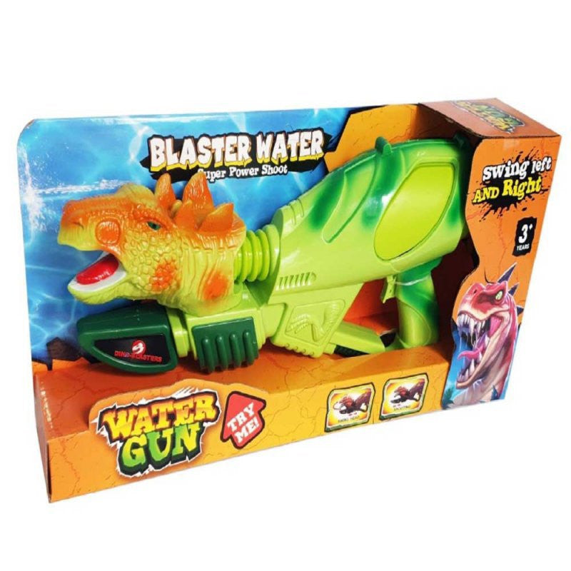 Dino Blasters Dinosaur Water Blaster Toy - Green & Orange | A-124