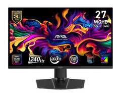 MSI MAG 273QP QD‑OLED X24 26.5″ QHD OLED Gaming Monitor | MAG 273QP X24
