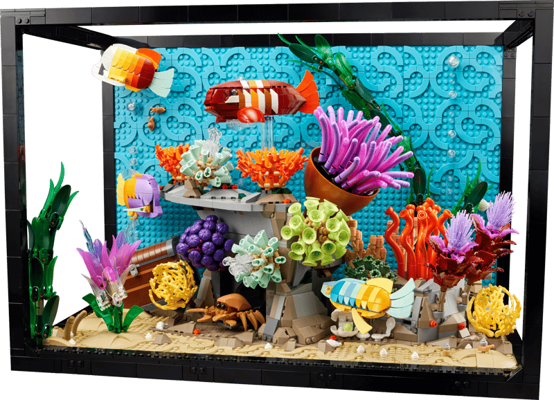 LEGO Icons Tropical Aquarium Building Set 4154 Pieces | 10366