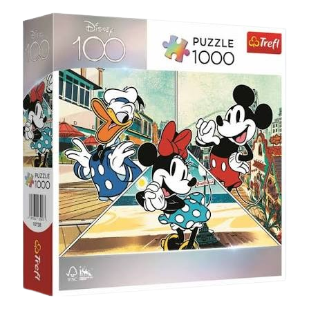 Trefl Disney 100 Mickey & Friends 1000-Piece Jigsaw Puzzle | 10738