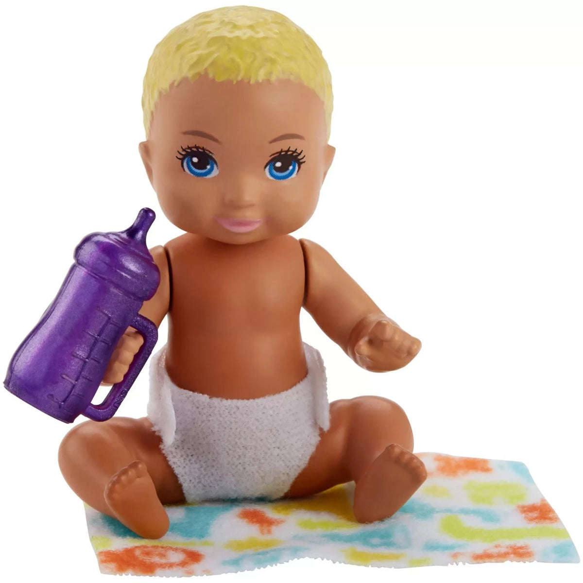 Barbie Babysitters Inc. Diaper Baby Story Pack with Blonde Baby Doll | FHY80