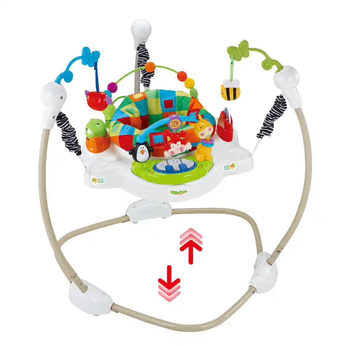 Baby Jumper with Music, Lights & Removable Piano | 8913