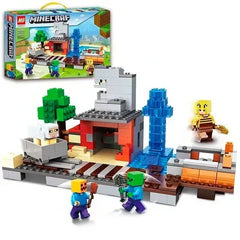 MG Minecraft Mine Adventure Building Blocks Set 322 Pieces | 82001