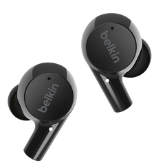 Belkin SoundForm Rise True Wireless Earbuds, Black | AUC004BTBK