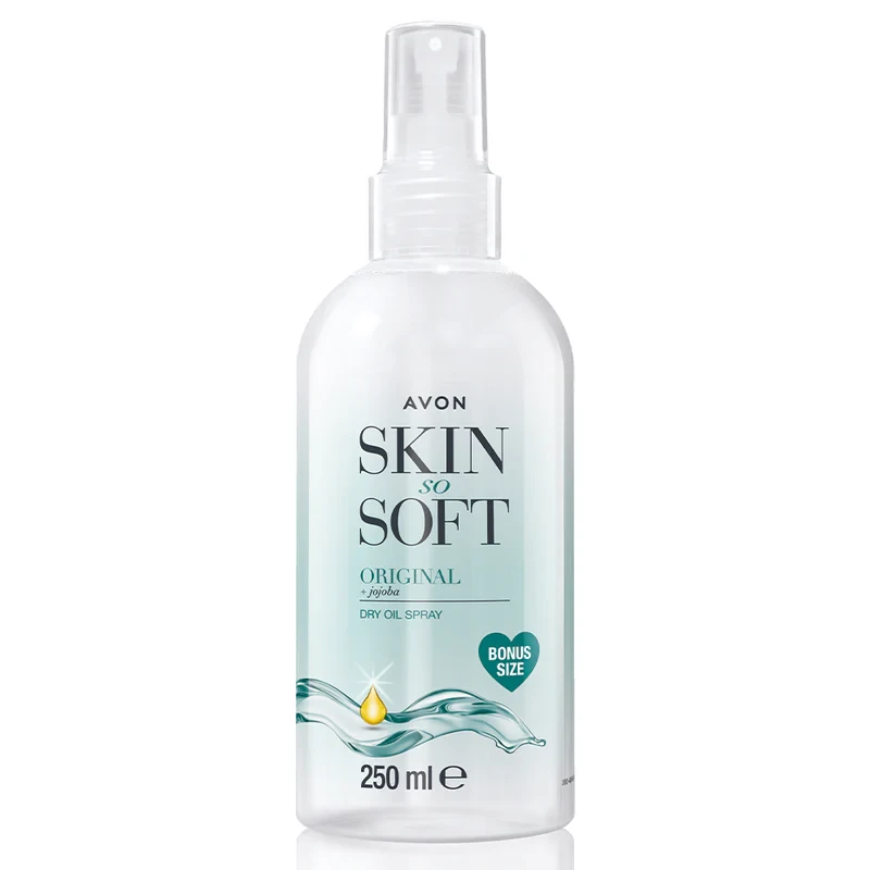 Avon Skin So Soft Original Dry Oil Spray Bonus Size 250ML | 1554471