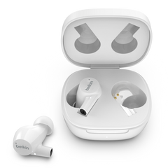 Belkin SoundForm Rise True Wireless Earbuds, White| AUC004BTWH