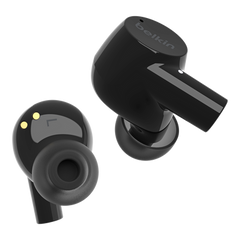Belkin SoundForm Rise True Wireless Earbuds, Black | AUC004BTBK
