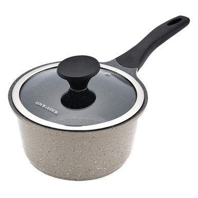 Lock n Lock 18 cm Stone Saucepan Pot | LCA6181D