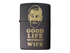 Zippo Good Life Without Wife Windproof Lighter | 218-040245