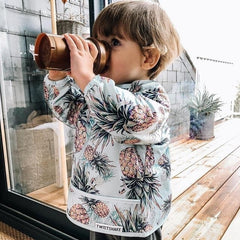 Twistshake Long Sleeve Bib Pineapple | 78508