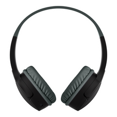 Belkin SoundForm Mini Wireless On-Ear Headphones for Kids, Black| AUD002BTBK