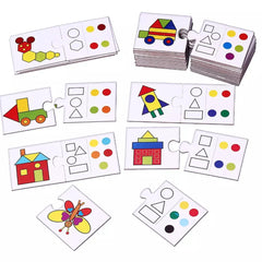 Creatives Pre-School Shape & Colour Match - Self-Correcting Game | 1063