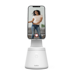 Belkin Magnetic Phone Mount with Face Tracking For iPhone 13 and iPhone 12 Series , White | MMA001BTWH