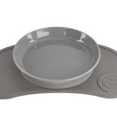 Twistshake Click-Mat Mini + Plate Pastel Grey | 78442