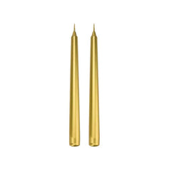 Karaca Home 2 Candlesticks [2x25cm] Gold |  153.01.01.4484