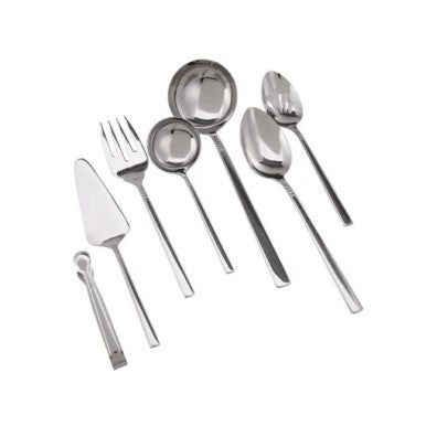Karaca Nil Elegance 7Pcs Service Set S-L Ladles – 1Pc Colander – 1Pc Serving Spoon – 1Pc Serving Fork – 1Pc Spatula – 1Pc Small Tongs | 153.02.02.0319