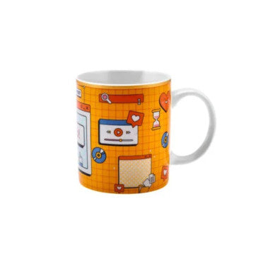 Karaca Motto Hello Mug 360ML |  153.03.05.0168