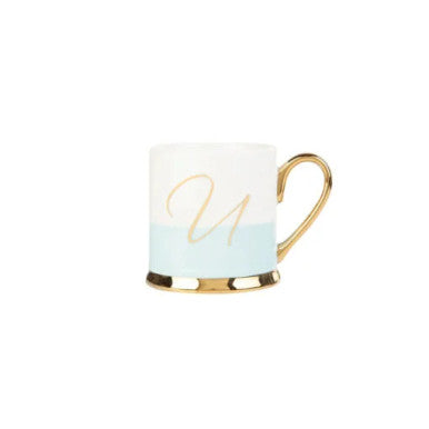 Karaca Porcelain 330ML Mug With Letter U |  153.03.06.1627
