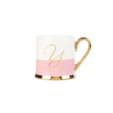 Karaca Porcelain 330ML Mug With Letter Y | 153.03.06.1629
