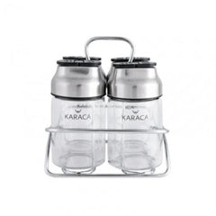 Karaca Dimple Steel 5Pcs Spice Set |  153.03.06.1691