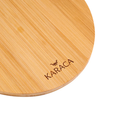 Karaca Damla 2-Piece Bamboo Cutting Board Set - Eco-Friendly Kitchen Boards | 153.03.06.1959