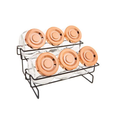 Karaca Sunrise Copper 7 Parca Spice Set | 153.03.06.2477