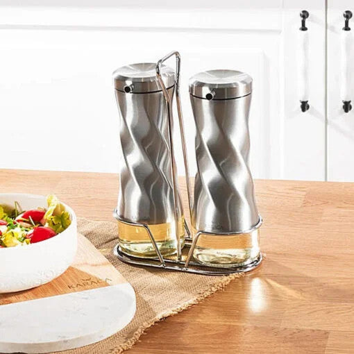 Karaca Tottori Inox Glass Oil & Vinegar Bottle |  153.03.06.4726