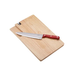 Karaca Gaia Knife-Cutting Board Set 20cm Chef Knife – 32x20x2cm Cutting Board | 153.03.06.5156