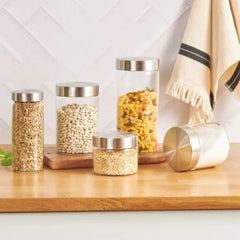 Karaca Cast 5Pcs Storage Container, 500ML – 520ML – 750ML – 1000ML – 1450ML | 153.03.06.6171