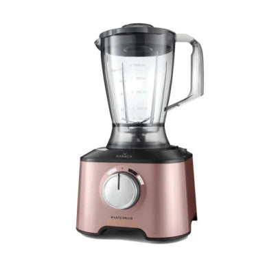 Karaca Master-Maid Power 10 In 1 Food Preparation Set, Blender, Whisk, Kneader, 2000W – 1L Container, Rose Gold |  153.03.06.6578