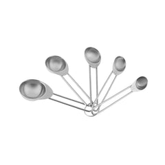 Karaca Crick Crack - 5-Piece Stainless Steel Measuring Spoon Set | 153.03.06.7176