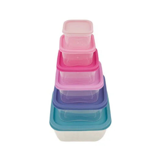 Karaca Dora Purple 6Pcs Storage Box | 153.03.06.7274