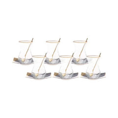 Karaca Gold Diamond 18Pcs Tea Set | 153.03.06.8105