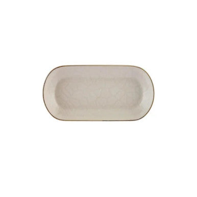 Karaca Calvin Ceramic Small Boat Plate 19cm | 153.03.06.9158