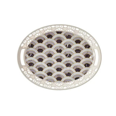 Karaca Della 45cm Oval Tray |  153.03.06.9201