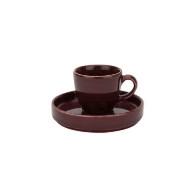 Karaca Oslo 6Pcs Coffee Cup Set Dark Purple |  153.03.07.7826