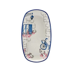 Karaca Alacati Small Oval Plate |  153.03.07.7917