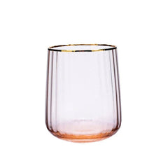 Karaca Misty Line Glass Water Cup Orange |  153.03.07.8646