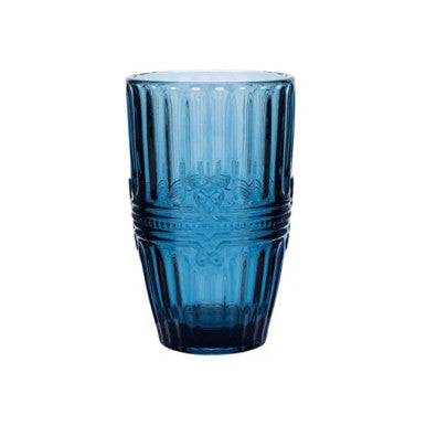 Karaca Twist Soft Drink Glass Blue |  153.03.07.8651