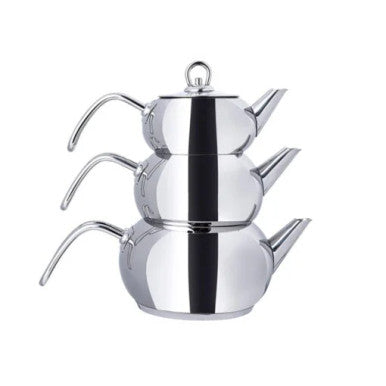 Karaca Power Steel-Pro 3D Teapot, 0.75L, 1.25, 2L |  153.03.07.8789