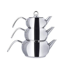 Karaca Power Steel-Pro 3D Teapot, 0.75L, 1.25, 2L |  153.03.07.8789