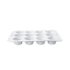 Karaca White Marble Silicone 12 Muffin Cake Mold |  153.03.07.8814