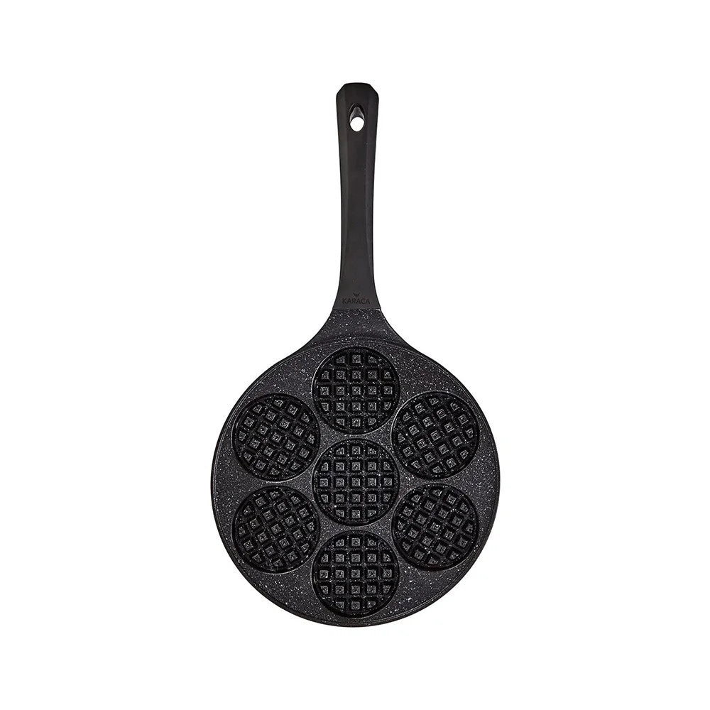 Karaca Romance Bio Granite Waffle Pan – 26 cm | 153.03.07.9816