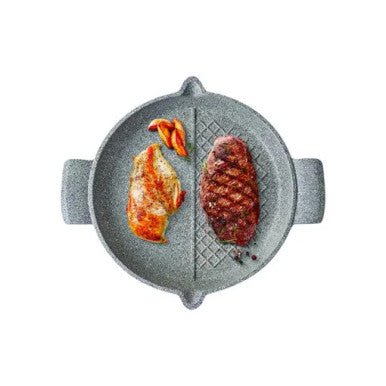 Karaca Love of Kitchen – 30cm Granite Double Sided Grill |  153.03.08.1369