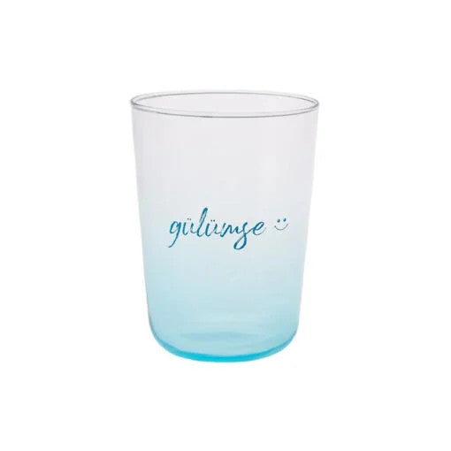 Karaca To-Do Collection Water Glass Blue 250ML |  153.03.08.1795