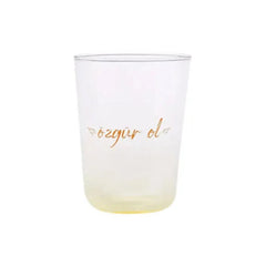 Karaca To-Do Collection Water Glass Yellow 250ML |  153.03.08.1799