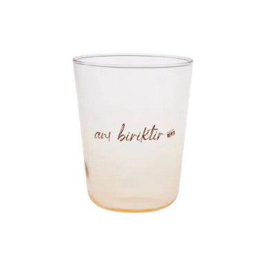 Karaca To-Do Collection Water Glass Orange 250ML | 153.03.08.1800